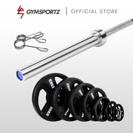 57.5KG Pivot Rubber Olympic Barbell Kit