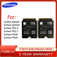 [Engji] ออริจินัล Samsung Pm991a 1Tb 512Gb 256Gb 128Gb 2230 Ssd Interne Pcie M.2 3.0X4 Nvme โซลิดสเต