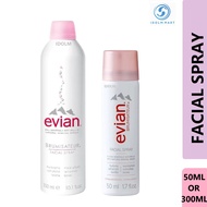 Evian Brumisateur Mineral Water Facial Spray, 50ml / 300ml