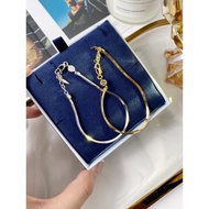 Square Snake Bone Bracelet JB00014