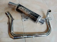 knalpot racing samlong draco muffler all metic