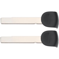 2Pcs Remote Key Blank Blades HU162T Uncut Emegency Key Blade Compatible with Porsche Taycan Compatib