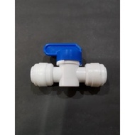 3/8" Tube RO Ball Valve Connector 3/8 Tube RO Valve Fitting