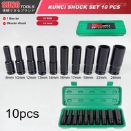 MATA IMPEK BLACK SOCKET BIT PACKAGE LONG DEEP IMPACT SOCKET BIT BLACK SOCKET BIT