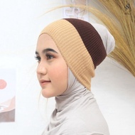 Ciput Inner Rajut Bandana Wanoja Hijab | Ciput Rajut Premium Inner