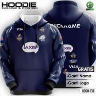 Jaket Game-Hoodie Gaming Team Evos Esports jaket Evos Mobile Legends/Free Fire/Pubg Full Print Dan S