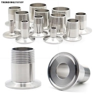 TRENDING21018Y 1Pcs Tri Clamp, DN15-DN40 SUS304 Sanitary Pipe Fitting Connector, 1/4" 3/8" 1/2" 3/4"