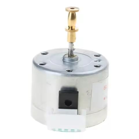 EG530SD-3F DC5-12V 3-Speed 33/45/78 RPM Adjustable Metal Turntables Motor Copper Sleeve Motor for Tu