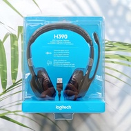 ชุดหูฟัง พร้อมไมโครโฟน H390 USB Computer HeadSet Black (Logitech®)