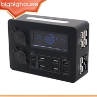 【Biho】Mini Power Box Power Socket Box Socket Box USB-C QC3.0 Ports RV Experience