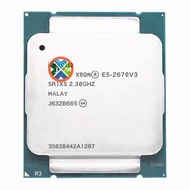 ใช้ Xeon CPU รุ่นอย่างเป็นทางการ SR1XS E5 X99 2.30กิกะเฮิร์ตซ์30เมตร E5 12แกน2670 E5-2670 E5-2670V3โปรเซสเซอร์2670V3 CPU