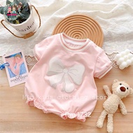 Bodysuit Cho Bé Bodysuit Cho Bé Gái Chất Liệu Cotton Mềm Mịn Thoáng Mát Cùng Hoạ Tiết Nơ Xi