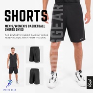 TARMAK กางเกง กางเกงบาสเก็ตบอล ขาสั้นสำหรับผู้ชายรุ่น SH100 (สีดำ) ( Men's/Women's Basketball Shorts SH100 - Black ) กางเกงขาสั้น กางเกงกีฬา กางเกงกีฬาขาสั้น