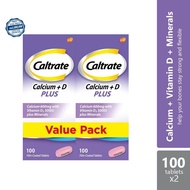 CALTRATE PLUS 2X100S+FREE 7S CALTRATE+D
