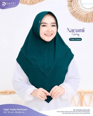 NARUMI Daffi Hijab Jilbab Instan Ped Jersey Terbaru Kerut Samping Simple Jilbab Terlaris 2024