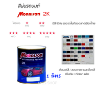 สีพ่นรถยนต์ มอร์ริสัน Morrison 2K ขนาด 1 ลิตร *โซน ฟอร์ด-มาสด้า* (สั่งเบอร์สี ทักแชท ครับ)