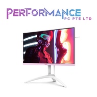 AOC AG273FXR Pink/White Full HD Gaming Monitor / 144Hz / 1ms MPRT / FreeSync (3 YEARS WARRANTY BY CORBELL TECHNOLOGY)