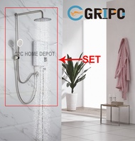 GRIPO High Quality shower set with water heater already