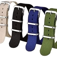 Nato ZULU WATCH STRAP 20MM CANVAS NYLON STRAP CANVAS DW 20 MM