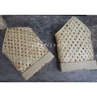 Pentagonal Bamboo tissue Holder, tissue Holder, Bamboo Craft
