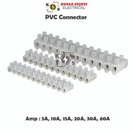 5A / 10A / 15A / 20A / 30A / 60A PVC Wire Cable connector Terminal Block Wire connector Wayar Elektr