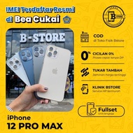 iPhone 12 Pro Max 512GB - Apple - Fullset - IMEI TERDAFTAR BEACUKAI