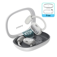 Baseus Eli หูฟังไร้สายหูฟังบลูทูธ5.3หูฟังสำหรับเล่นกีฬาพอดีกับที่เปิด4-Mics จอแสดงผลดิจิตอล ENC สำหร