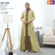 NEW PROMO!!!.. Gamis Nibras Terbaru NB B26 / Nibras Terbaru 2022 Kekinian Elegan / Gamis 2022 Terbaru Modern / Gamis Wanita Dewasa / Gamis 2022 Modern Lebaran Mewah / Gamis Remaja Wanita Kekinian / Baju Muslim Wanita Dewasa Model Terbaru 2022