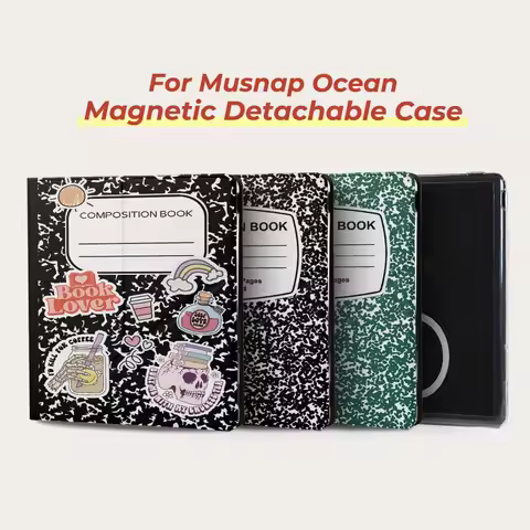Twosheep Magnetic Detachable Case for Musnap Ocean Oceanc iReader Ocean5pro Ocean5c 7 Inch Auto Slee