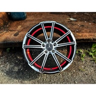 New Car Sport Rim MERCEDES AMG MODEL Wheels 17x8J 5x112 ET38 - READY STOCK