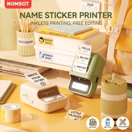 NIIMBOT B21/B1 Bluetooth Thermal Label Printer Name Sticker Maker Name Label Waterproof Sticker