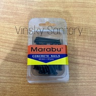 Marabu Black Concrete Nails 38mm 50mm 100mm Black nails 38mm price per box/ contents 40 pcs