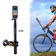 Motorcycle Camera Mount Holder Bike Bicycle Handlebar Bracket With Selfie Stick For Insta360 GoPro