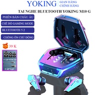 Tai Nghe Bluetooth gaming M10 Bản Nâng Cấp Pro Chip 5.2 Bluetooth Mạnh Mẽ Pin Cực Trâu Mic Đàm Thoại