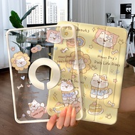 ZOYU | เคส iPad Air 6 ขนาด 11 นิ้ว แบบถอดได้ ป้องกันการงอ หุ้มรอบด้าน น้ำหนักเบา ใส หมุนได้