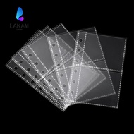 LAKAM Multiple Pockets Sleeve, PP Acid Free A7 Photocard Binder Sheets, Transparent Kpop Photocard B