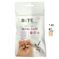 Bite Care Renal 38 g ขนมสุนัขโรคไต ขนมสุนัขแก่ (1ซอง) ขนมสุนัข Healthy Dog Treat Low Protein