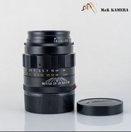 LEITZ Leica Tele-Elmarit M 90mm/F2.8 Ver.I V.1/ Fat Black Lens Yr.1969 #88732