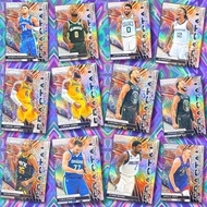 Silver Bright, Bubble Bright Prizm Fractal Metal Player Card Curry Lebron Doncic Tatum