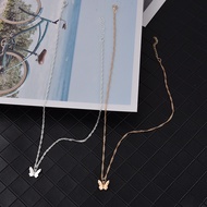 [Ho Chi Minh Express] European and American style silver necklaces and butterfly bracelets