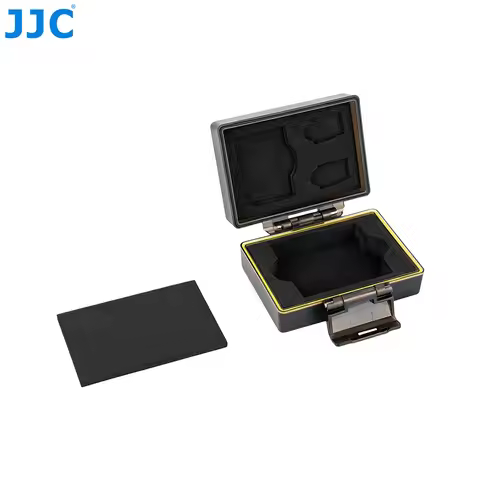 JJC BC-DB120 Battery Case for Ricoh DB120 Battery Storage Case Organizer for 1 SD Card, 2 TF Card Bo