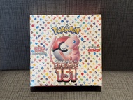 [剩1] [ptcg] sv2a 原盒有膠膜 寶可夢卡牌遊戲 151 擴充包