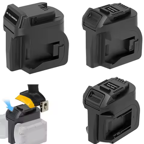 Adapter Converter for Dewalt 20V Battery to for Dewalt 20V Tool,for Milwaukee 18V Battery to for Mil