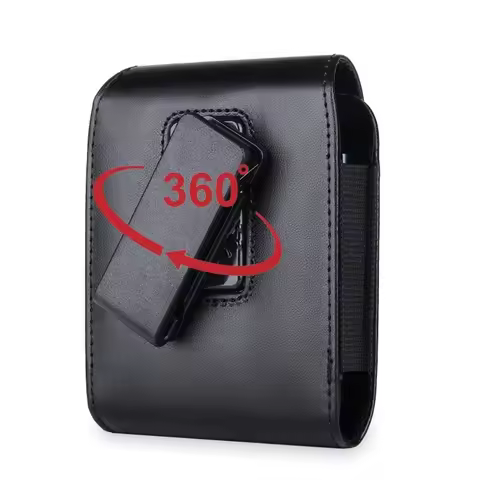 360 Rotation Pu Leather Belt Clip Case For Motorola Razr 40 50 60 Ultra Razr 2019 Waist Bag Cover