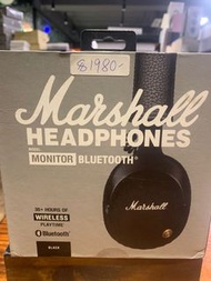 (現貨全新）MARSHALL MONITOR 马歇尔蓝牙耳机主动降噪