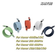 USB C to typec nylon braided  magnetic absorption PD  100W typec fast charging cord for HONOR 200 20