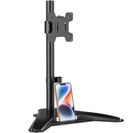 WALI Single Monitor Stand, Universal Monitor Mount for Desk Fits for 13 to 32 inch, 22lb Screen for