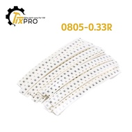 Solder resistor 0805-0.33R 1% 2.0x1.2mm (Bag of 50)