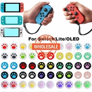 [Wholesale] Cat Paw Thumb Stick Grip Button Cover - for Nintendo Switch/Switch Lite - Multi-colored Silicone Joystick Cap - Soft Game Handle Button Cap - Game Console Accessories