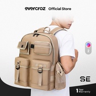 SE Essential Travel 15.6" Laptop Backpack Office Bag Unisex 27L Backpack Waterproof Beg Galas Unisek